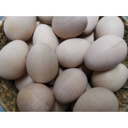 Wooden eggs pk of 12