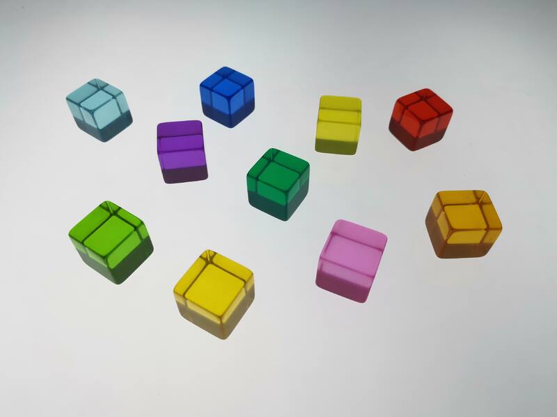 Perception cubes 10pcs