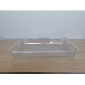 Large clear acrylic sensory tray 48 x 34cm
