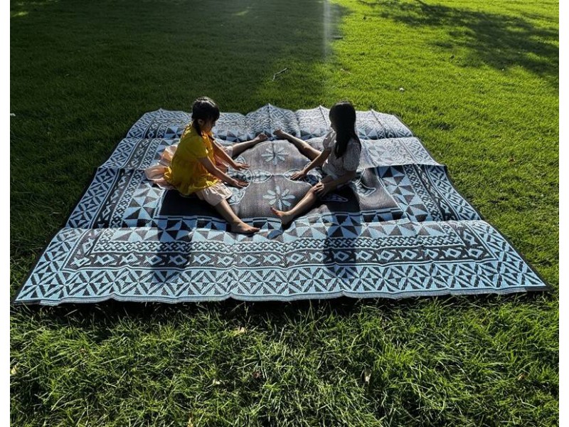 Tongan - inspired weaving pattern mat  300cm x 240cm